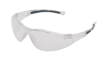 A800 Series Eyewear, Indoor/Outdoor Lens, Polycarbonate, Hard Coat, Gray Frame 812-A804