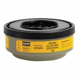 Acid Gas Cartridge for N Series, Yellow, Acid Gas/Organic Vapor 068-N75003L