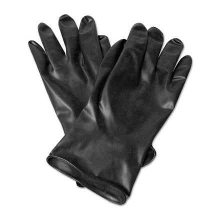 Chemical Resistant Butyl Gloves, Size 11, Black, 13 mil, Smooth 068-B131/11