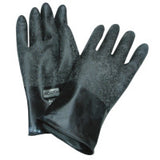 Chemical Resistant Butyl Gloves, Size 10, Black, 16 mil, Grip-Saf 068-B161R/10