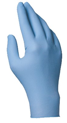 Dexi-Task Disposable Powder Free Nitrile Gloves, 5 mil, X-Large, Blue 068-LA049PF/XL
