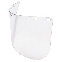 Die Cut Faceshields, Clear, 15 1/2 in x 8 in, Polycarbonate 068-A8150/40