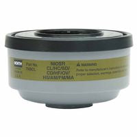 Defender Multi-Purpose Cartridge, Olive, used with 5500/7700 Half Masks, 5400/7600 Full Facepieces 068-75SCL