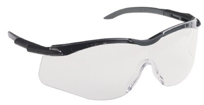 N-Vision Safety Glasses, Smoke Lens, Anti-Scratch, Anti-Static 068-T56505BS