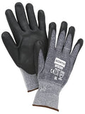 NorthFlex Light Task Plus 5 Coated Gloves, Medium, Black/Gray 068-NFD20B/8M