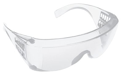Norton 180? Safety Glasses, Clear Lens, Anti-Scratch/Anti-Static/UV, Clear Frame 068-T18000