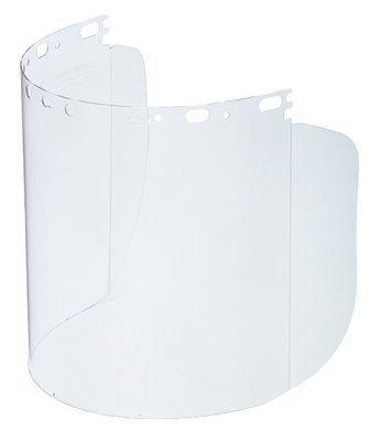 Protecto-Shield Replacement Visor, Uncoated, Clear, 8-1/2 in H x 15 L 812-11390044