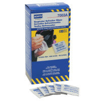 Respirator Refresher Wipe Pads, 9 3/4 in x 4 1/2 in, White 068-7003A