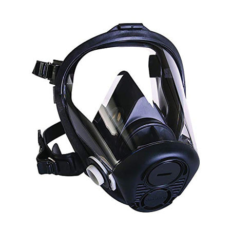 RU6500 Full Facepieces, Large, Resists Particulates, Chemical, Contamination, Silicone/Polycarbonate 068-RU65001L