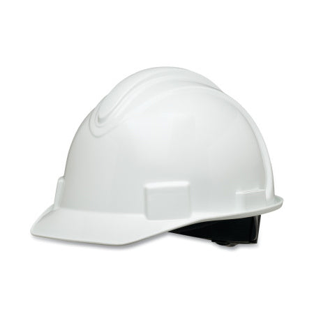 Short Brim Hard Hat, 4-point Ratchet Suspension, Vented, Dark Blue 068-NSB11071