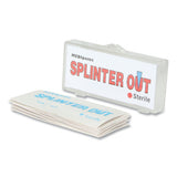 First Aid Splinter Out Kit, 10 kits per Pack 714-320001