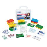 Unitized First-Aid Kits, Personal Protection, Metal, 32 Person 068-019715-0008L
