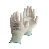 NorthFlex Light Task ESD Gloves, 8/Medium, Gray 068-NF15ESD/8M