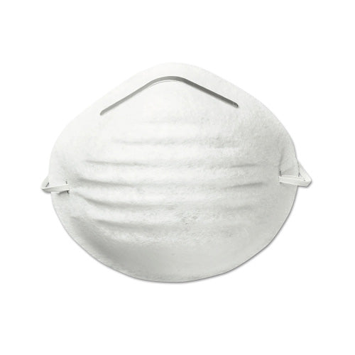 Nuisance Disposable Dust Mask, Half Facepiece, White, One Size 068-14110094CC