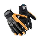 Rig Dog Mud Grip Gloves, ANSI A6, Hook and Loop Cuff, 7/S 582-42-623BO/7S