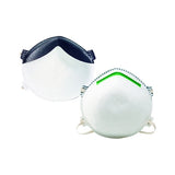 SAF-T-FIT PLUS N1115 Disposable Respirator, Half-Facepiece, Non-Valved N95, Red Color Code, Small 068-14110390