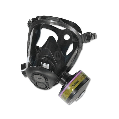 Survivair Opti-Fit Tactical Gas Mask, Medium, 5-Point Strap 068-763000