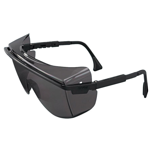 Astrospec OTG 3001 Eyewear, Gray Lens, Hard Coat, Ultra-dura, Black Frame 763-S2504