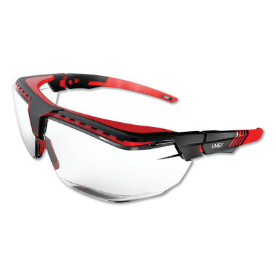 Avatar OTG Eyewear, Clear, Polycarbonate, Anti-Reflective Lens, Red/Black 763-S3851