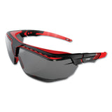Avatar OTG Eyewear, Gray, Polycarbonate, Anti-Reflective Lens, Red/Black 763-S3852