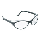 Bandit Eyewear, Amber Lens, Polycarbonate, Anti-Scratch, HC, Black Frame 763-S1601