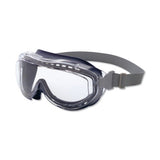 Flex Seal Goggle, Clear Lens, Navy Frame, Indirect Vent, Anti-Fog, Hydrophilic Hydrophobic Scratch-Resistant, Neoprene Strap 763-S3400HS