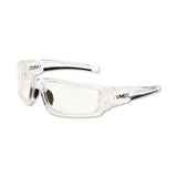 Hypershock Safety Eyewear, Clear Polycarbonate Lens, HydroShield AF, Clear Ice Polycarbonate Frame 763-S2970HS