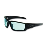 Hypershock Safety Eyewear, SCT-Blue Polycarbonate Lens, HydroShield AF, Matte Black Polycarbonate Frame 763-S2951HS