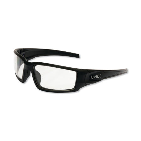 Hypershock Safety Eyewear, Clear Polycarbonate Lens, HydroShield AF, Matte Black Polycarbonate Frame 763-S2940HS