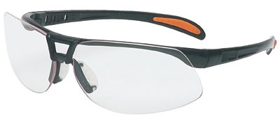 ProtÚgÚ Eyewear, Clear Lens, Polycarbonate, HydroShield Anti-Fog, Black Frame 763-S4200HS