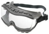 Strategy Goggles, Clear/Gray, Uvextra Antifog Coating, Fabric, Indirect Vent 763-S3815