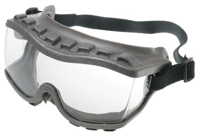 Strategy Goggles, Clear/Gray, Uvextra Antifog Coating, Fabric, Indirect Vent 763-S3815