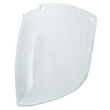 Turboshield Visor, Anti-Fog, Clear, 9 in H x 15-7/8 in L 763-S9555