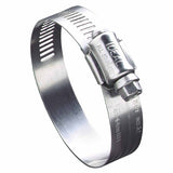 68 Series Worm Drive Clamp, 7/8 in Hose ID, 11/16 in to 1-1/2 in dia, Stainless Steel 201/301 420-6816