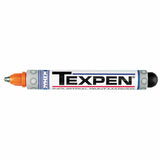TEXPEN Industrial Steel Ball Tip Paint Marker, Orange, 3/32 in, Medium 253-16103
