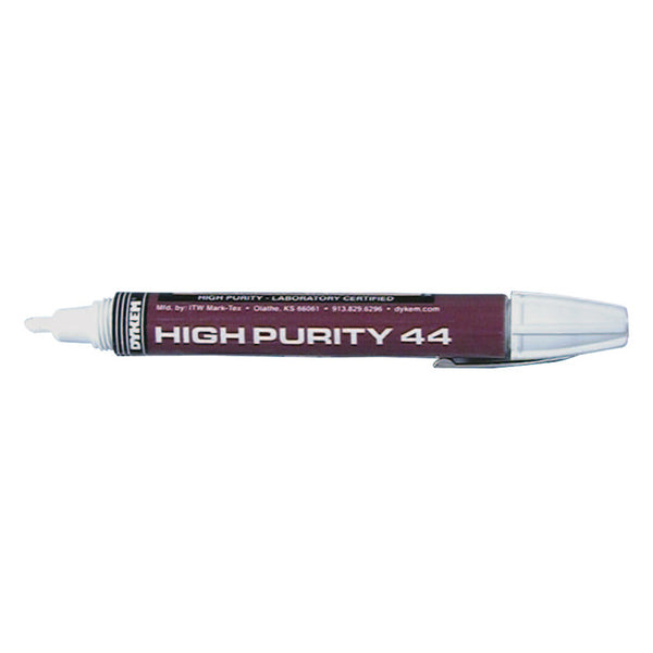 High Purity 44 Marker, Red, Medium, Threaded Cap 253-44301