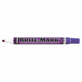 BRITE-MARK Medium Paint Marker, Violet, Bullet 253-84019