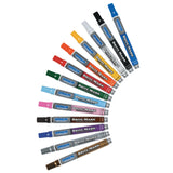 BRITE-MARK Medium Paint Marker, Gold, Medium, Bullet, Acrylic 253-84051