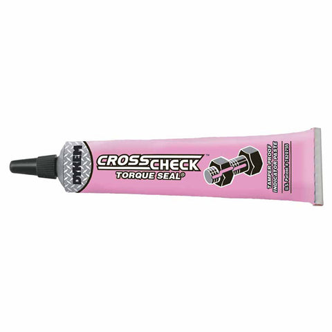 Cross Check Torque Seal Tamper-Proof Indicator Paste, 1 oz, Tube, Pink, 24 EA/CA 253-83320