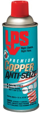 Copper Anti-Seize Lubricant, 12 oz Aerosol Can 428-02916