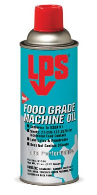 Food Grade Machine Oil, 11 oz, Aerosol Can 428-01316