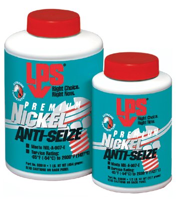 Copper Anti-Seize Lubricants, 1/2 lb Brush Top Bottle 428-03908
