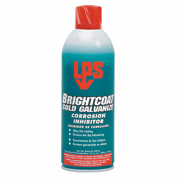 Bright Coat Cold Galvanize Corrosion Inhibitor, 16 oz Aerosol Can 428-05916