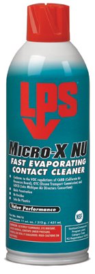 Micro-X NU Fast Evaporating Contact Cleaners, 11 oz Aerosol Can 428-06616