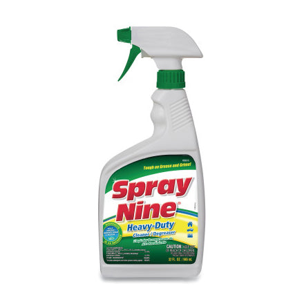 Heavy-Duty Cleaner+Degreaser+Disenfectant, 32 oz Flat Spray Bottle, Citrus 253-26810