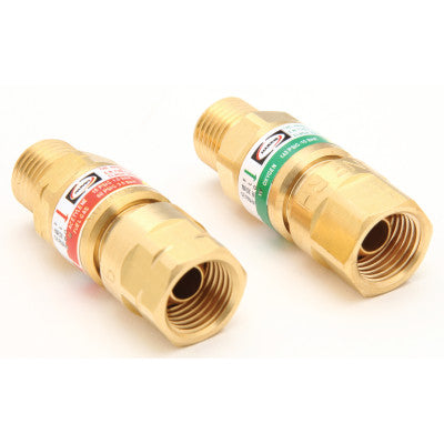 88-5FBT Torch Flashback Arrestors, "B" 9/16 in-18 RH/LH, Torch 348-4302202