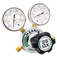 25GX Single-Stage Medium/Heavy-Duty HVAC Purging Regulator, 580, Argon, Helium, Nitrogen 348-3000606