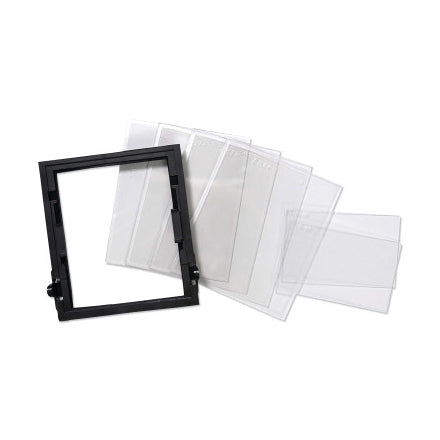 Insight Clear Safety Plate Kit, 5 in x 5 in x 1/2 in, Polycarbonate, Clear 138-41589