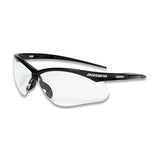 SG Series Safety Glasses, Universal Size, Blue Mirror Lens, Black Frame, Hardcoat Anti-Scratch 138-50009