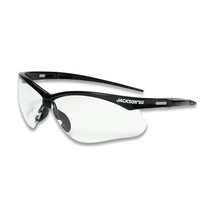 SG Series Safety Glasses, Universal Size, Blue Mirror Lens, Black Frame, Hardcoat Anti-Scratch 138-50009